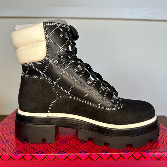 New Tory Burch Miller Lug Sole Boots Bloomingdale’s 150th Anniversary Exclusive - Picture 8 of 12